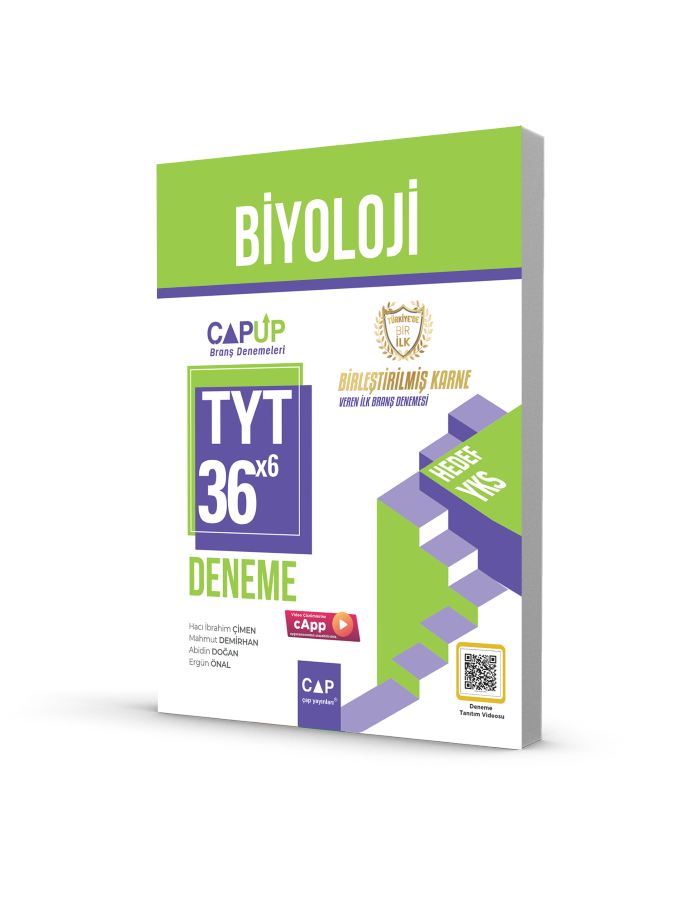 ÇAP UP TYT DENEME BİYOLOJİ 30*6 - 2024